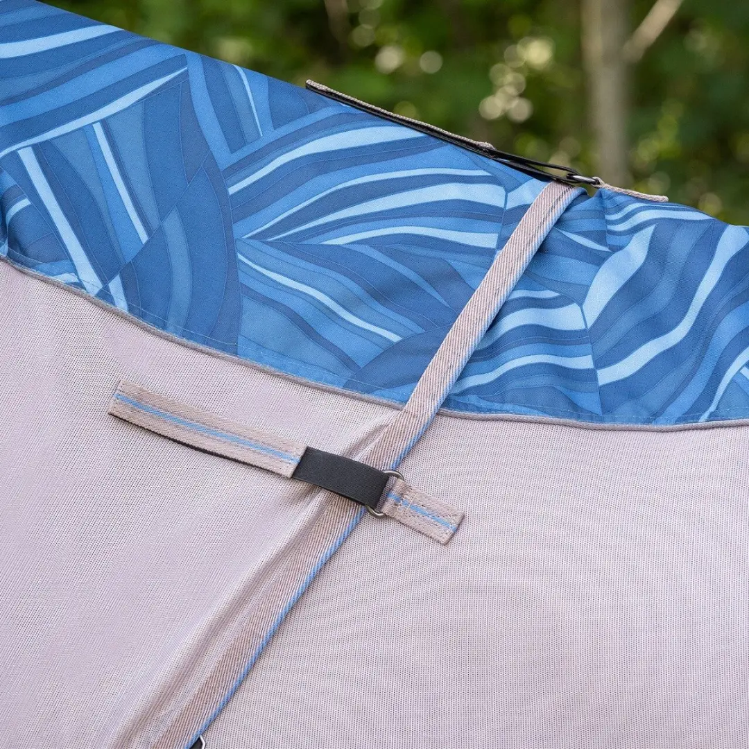 QHP Deken 165cm - 4-Seizoenen - Blauw - afbeelding 2 van 6