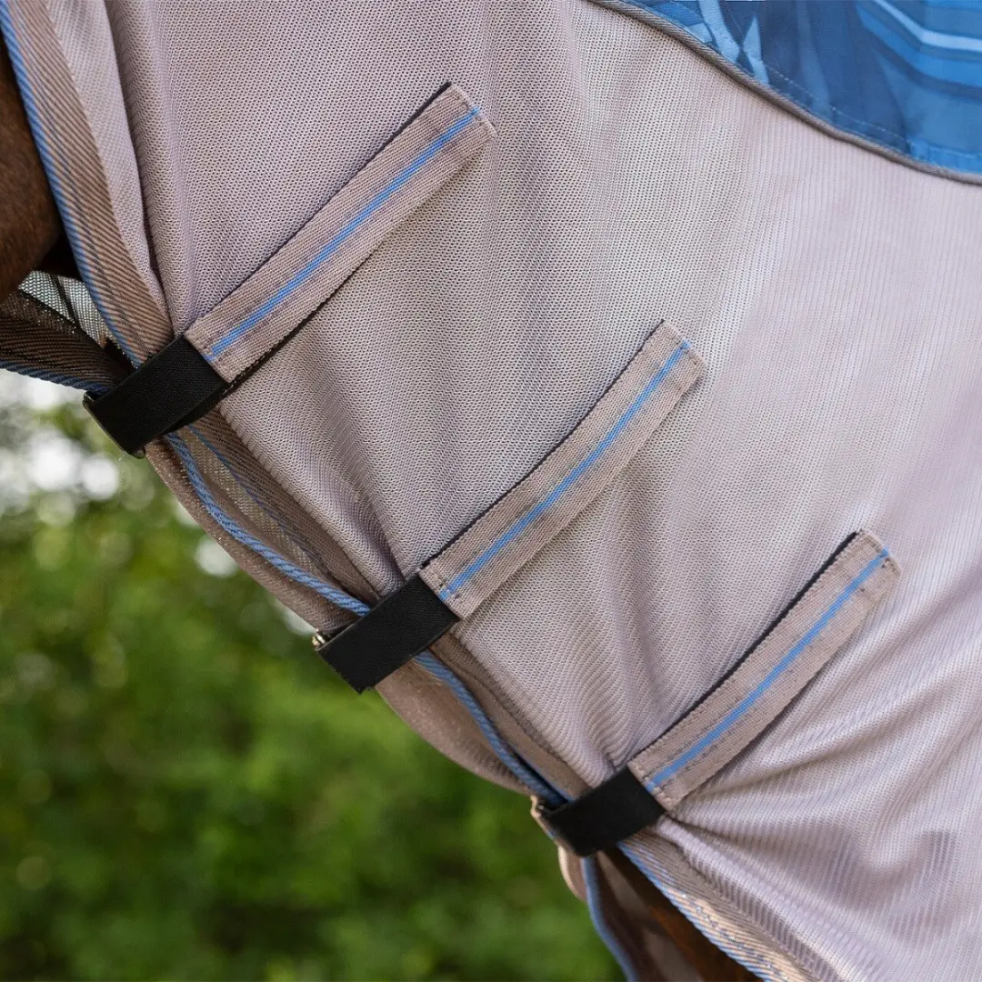 QHP Deken 165cm - 4-Seizoenen - Blauw - afbeelding 5 van 6