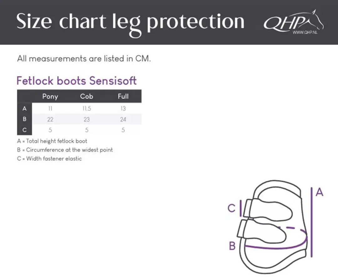 QHP Strijklappen Sensisoft - Grijs