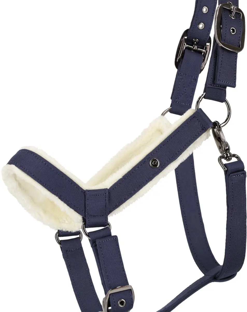 QHP Sensisoft Halster Pony Marineblauw