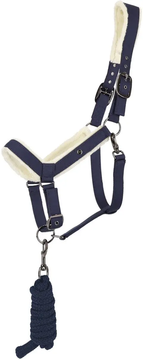 QHP Sensisoft Halster Pony Marineblauw