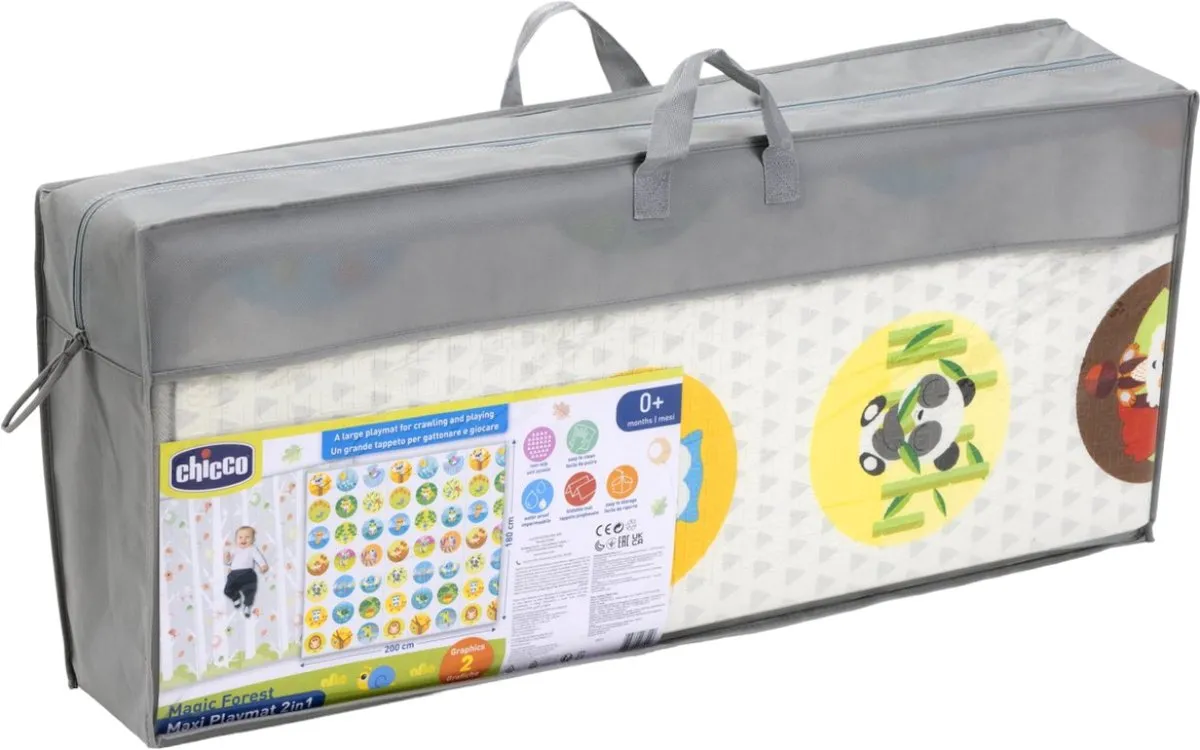 Chicco Maxi 2-in-1 Speelkleed 200x180cm - Multicolor