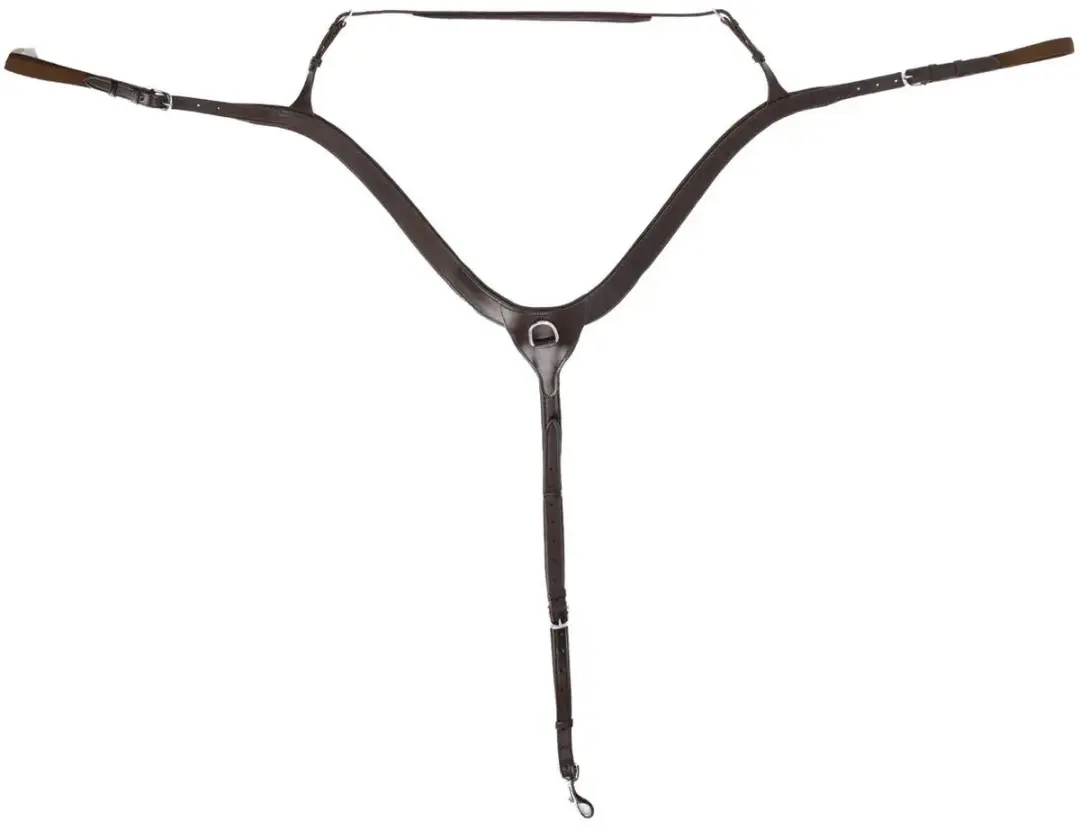 QHP Jachtcollier Pony - Zwart - afbeelding 4 van 5