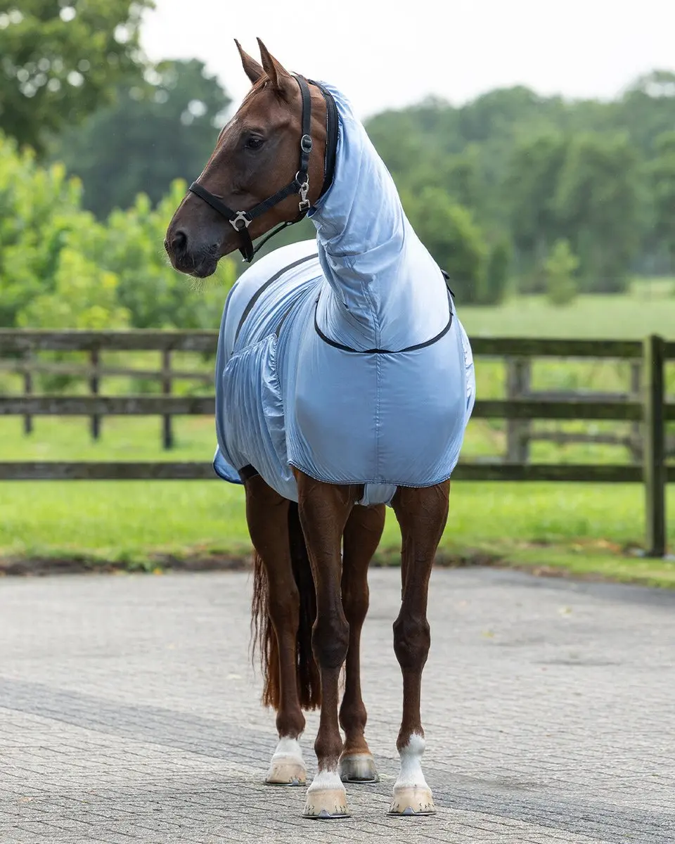 QHP Eczeemdeken Steel Blue 175