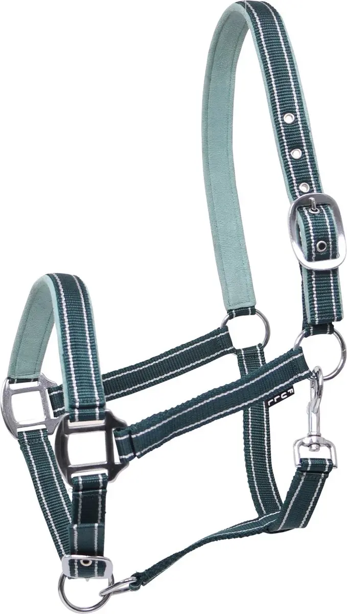 Horsegear Zari Halster - Shetlander - Donkergroen