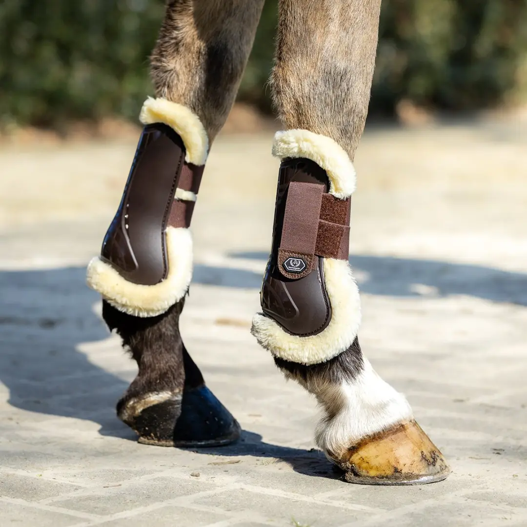 Horsegear Hglexi Peesbeschermers - Pony - Bruin