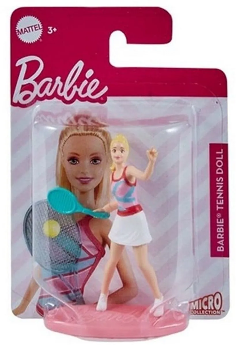 Mattel Barbie Tennis Figuren