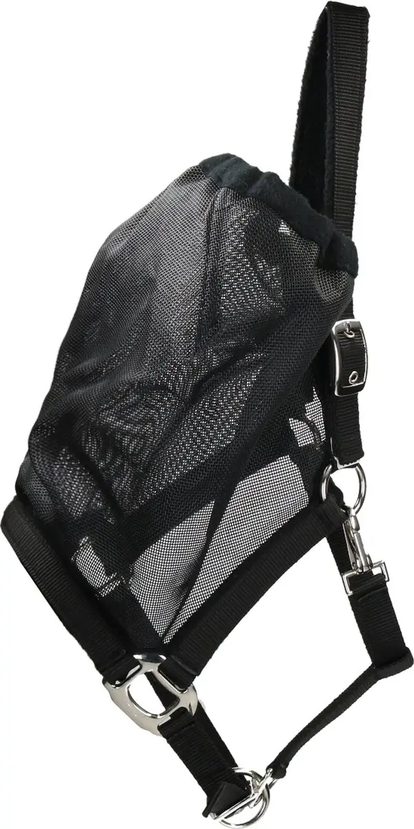 Epplejeck Halster Vliegenmasker Full - Zwart