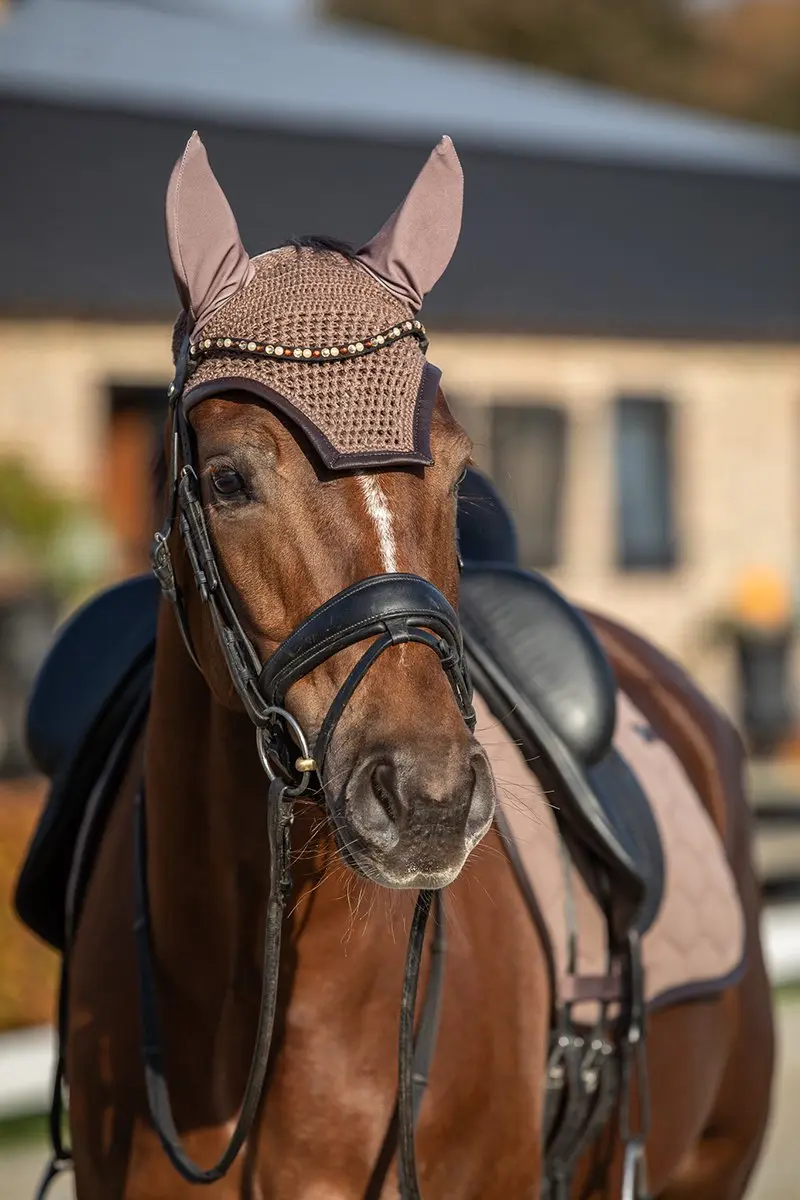 Horsegear Oornetje HGwareham Middenbruin - Full