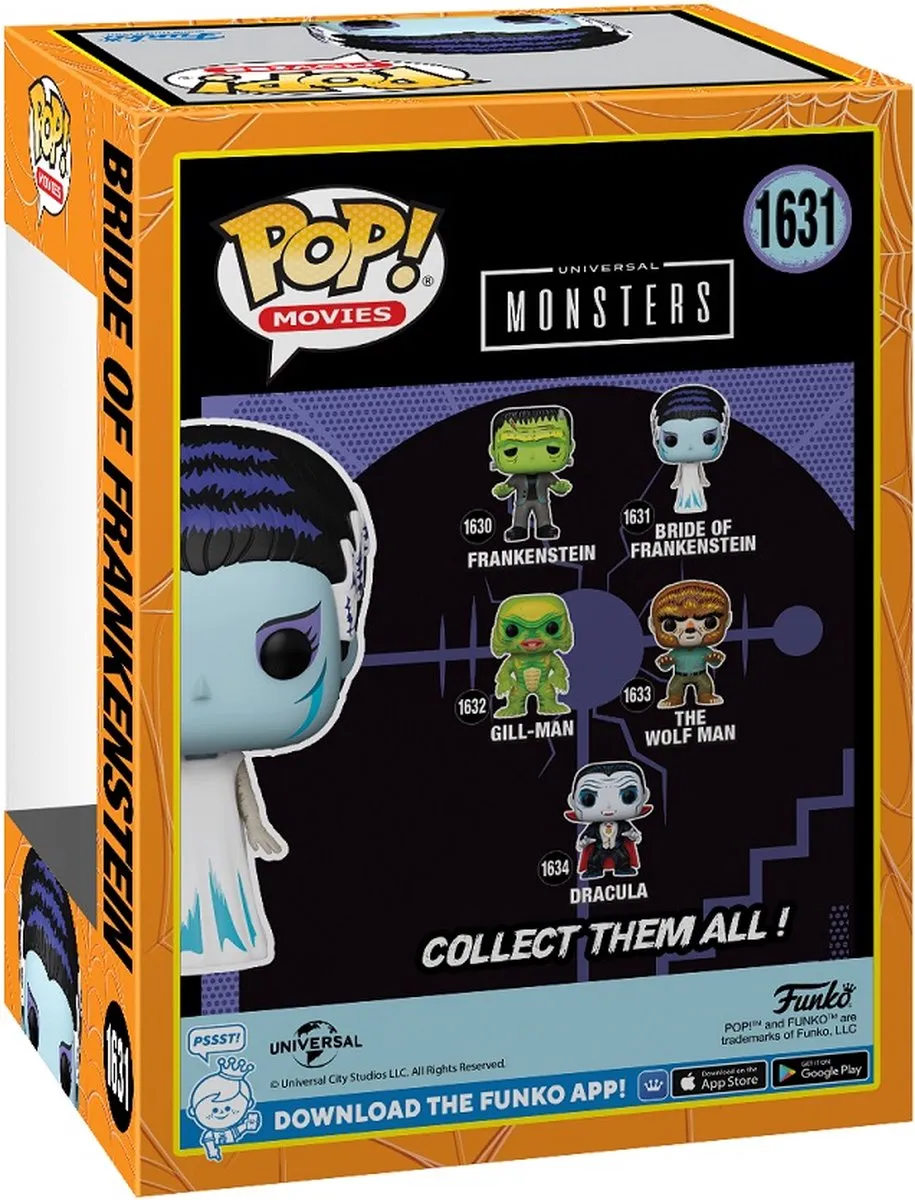 Funko Pop! Bride of Frankenstein 80995 - Multicolor