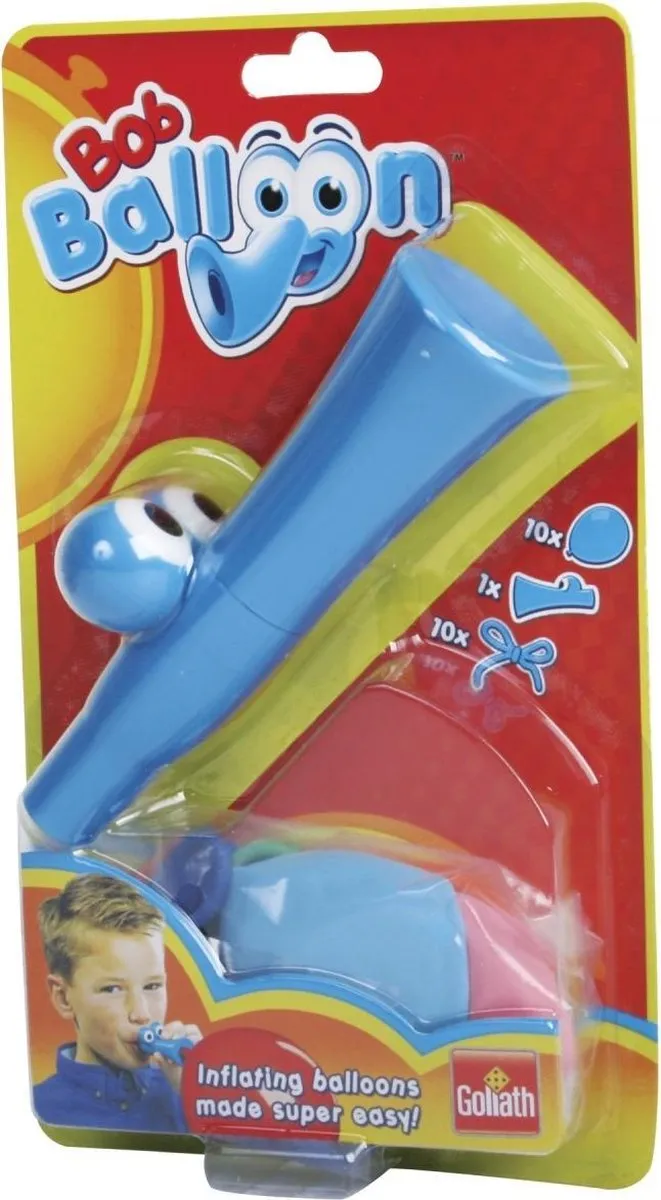 Goliath Bob Balloon Pocket Blauw - 10 Ballonnen