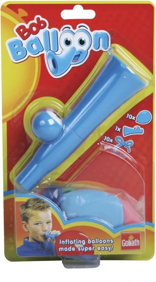 Goliath Bob Balloon Pocket Blauw - 10 Ballonnen
