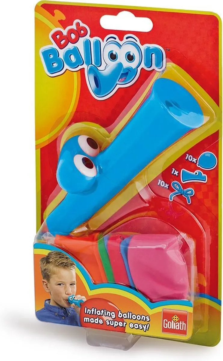 Goliath Bob Balloon Pocket Blauw - 10 Ballonnen