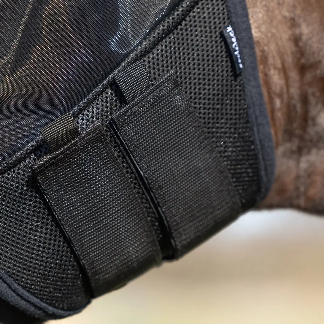 Epplejeck Vliegenmasker Extra Groot - Zwart