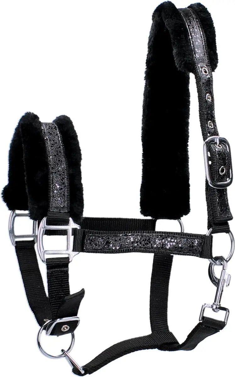 Epplejeck Halster Glamour Cob - Zwart