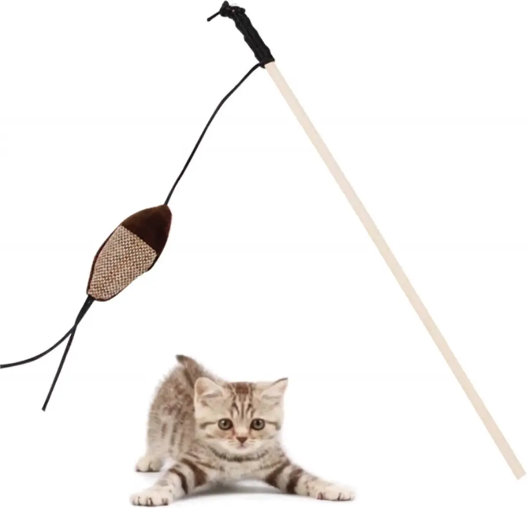 Nobleza Kattenhengel met Sisal Vis - 40 cm