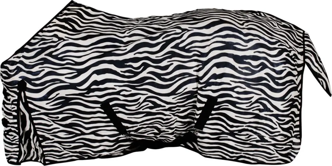 Pagony Zebra Flycooler Paardendeken 165cm