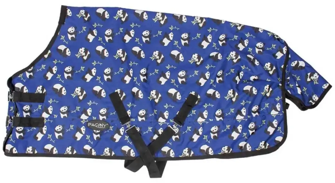 Pagony Panda 0g Turnoutdeken 160cm - Blauw