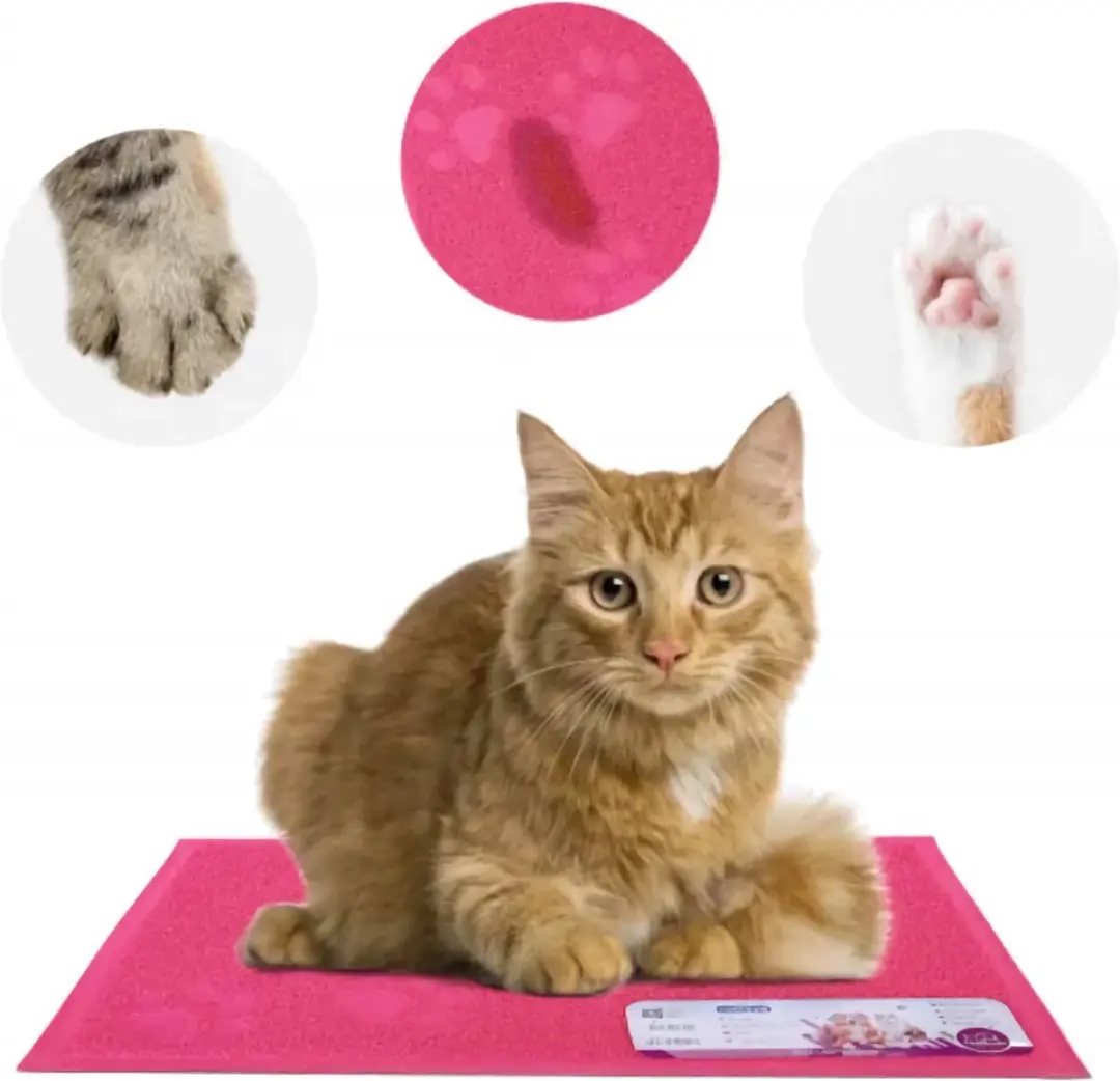 Nobleza Kattenbakmat Roze - 60x40cm