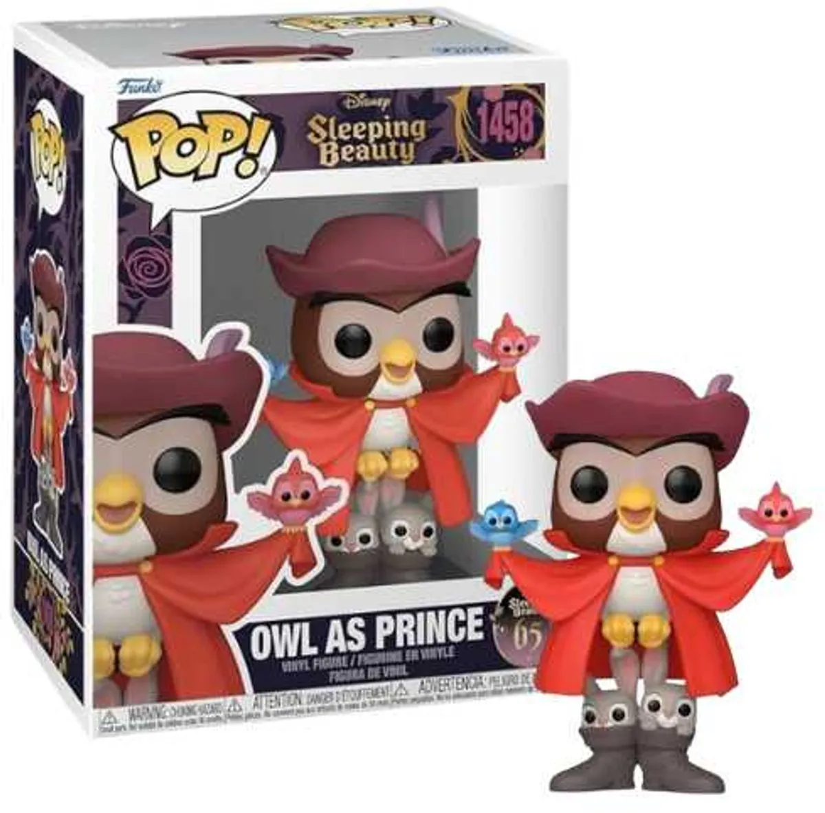 Funko Pop! Sleeping Beauty Owl as Prince 1458 - Multicolor - afbeelding 6 van 6