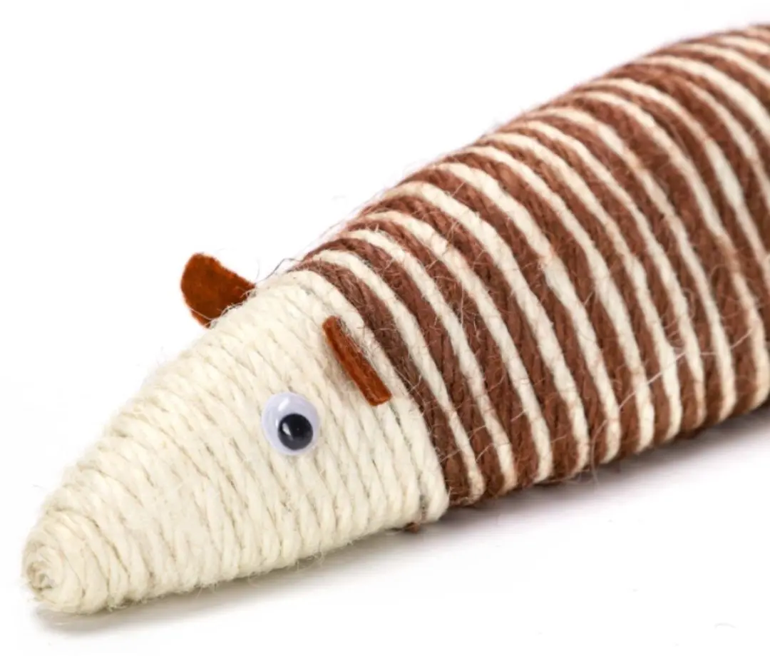 Nobleza Grote Sisal Speelmuis - 21cm