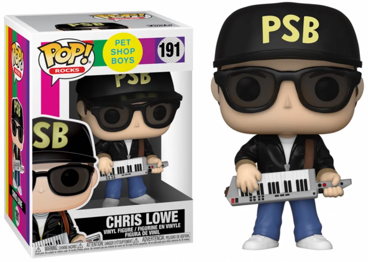 Funko Pop! Rocks Pet Shop Boys Chris Lowe - Multi - afbeelding 3 van 3