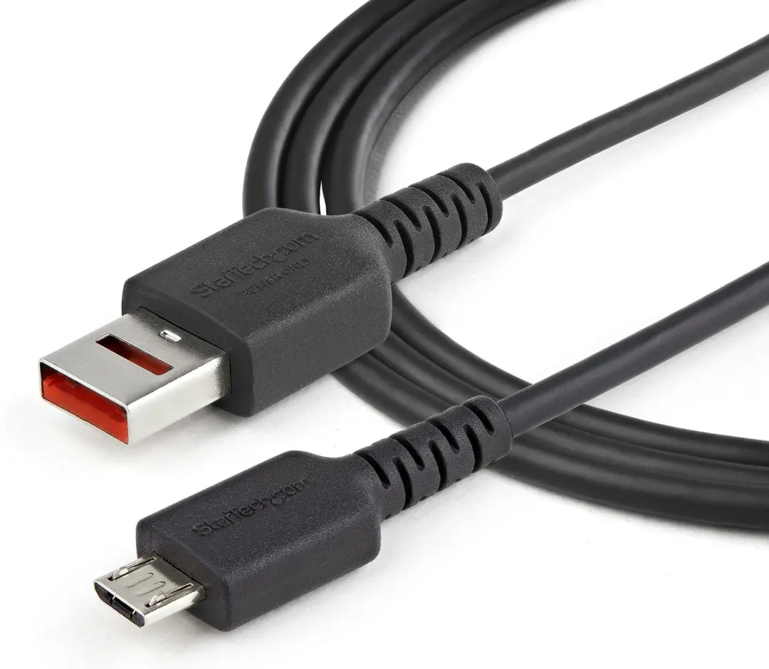 Startech USBSCHAU1M USB A Kabel - Zwart - afbeelding 5 van 6