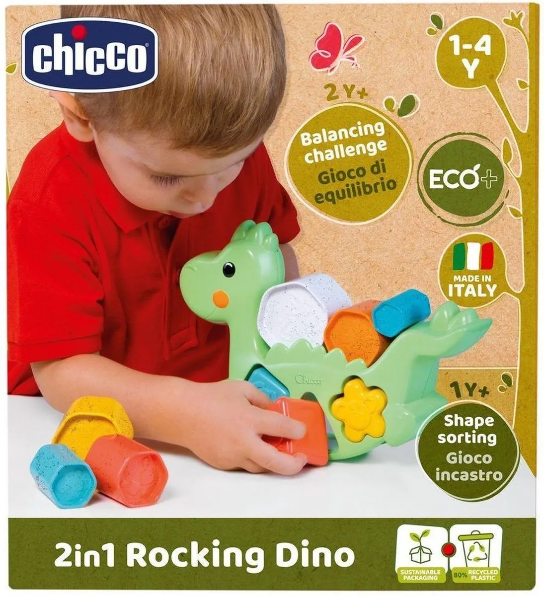 Chicco Lino Leaning Dino ECO+ 00010499100000 - Multicolor