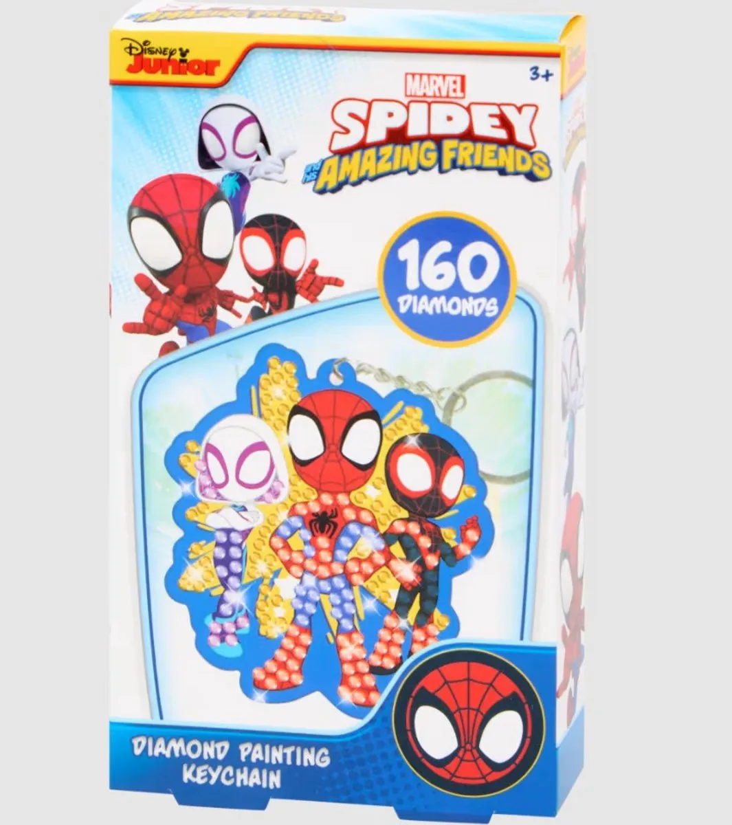 Disney Junior Spidey Diamond Painting Sleutelhanger