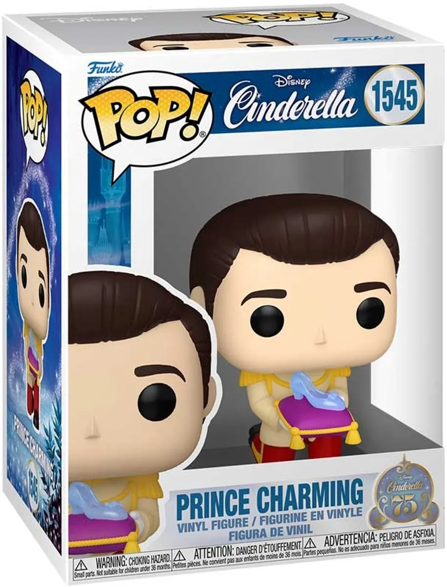 Funko Pop! Cinderella Prince Charming 75th Anniversary - 0889698834599