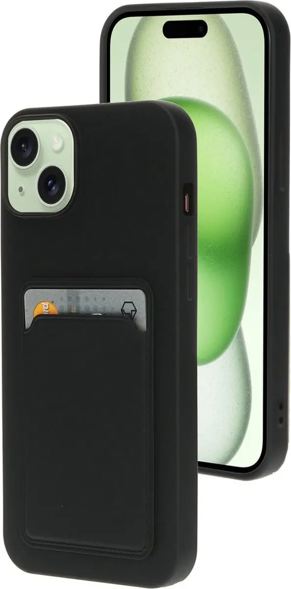 Mobiparts iPhone 15 Plus TPU Hoesje - Schokabsorberend - Zwart