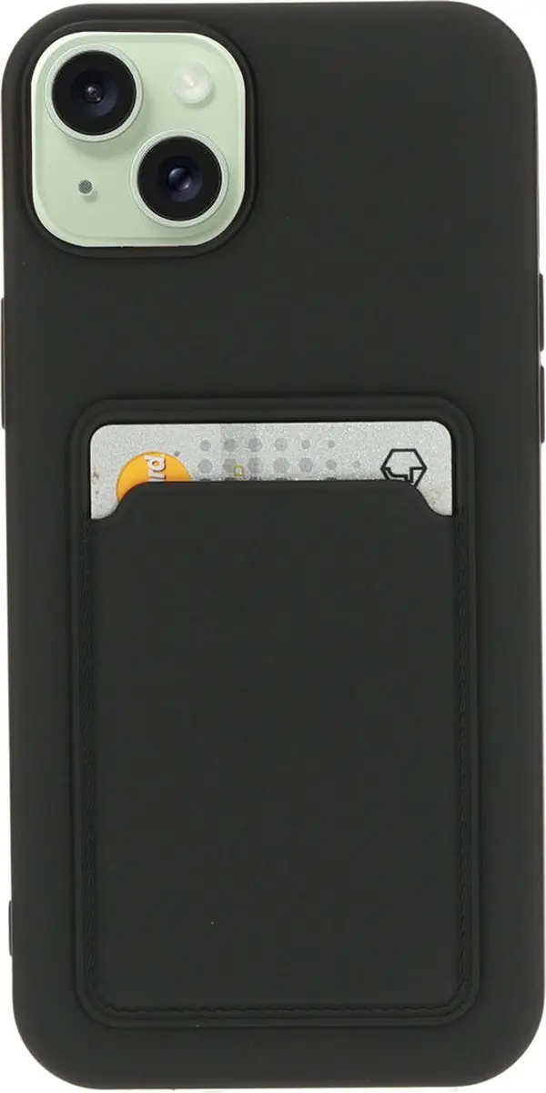 Mobiparts iPhone 15 Plus TPU Hoesje - Schokabsorberend - Zwart