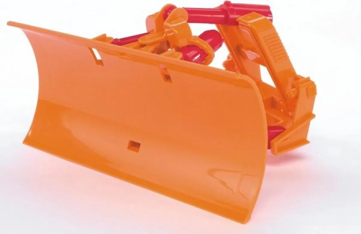 Bruder 2581 Sneeuwschuif - Oranje