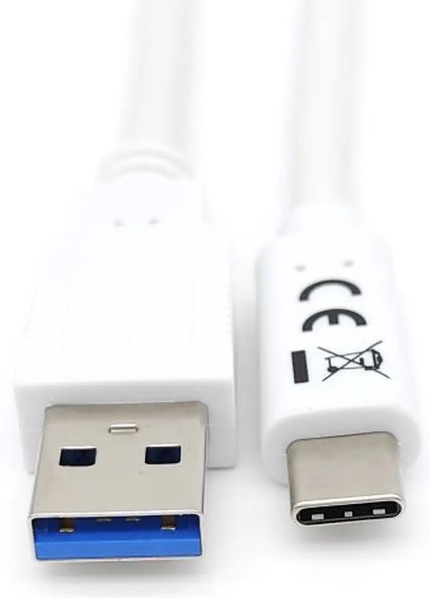 Equip USB 3.2 A naar C Kabel 1m - Wit - afbeelding 5 van 6