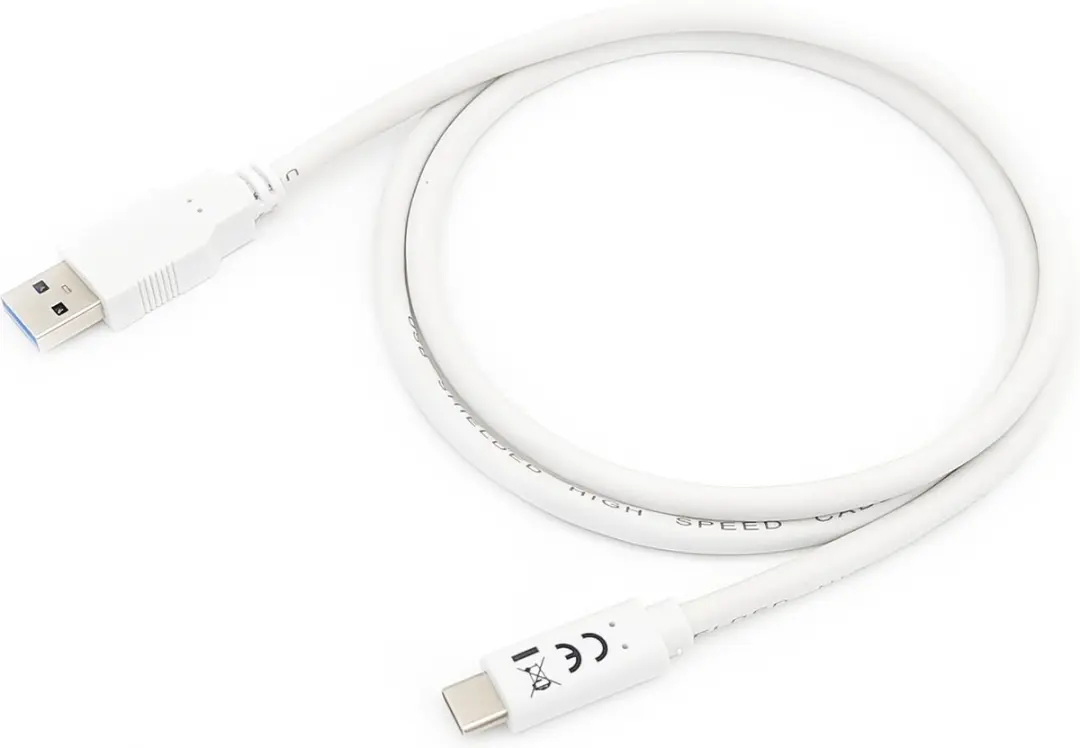 Equip USB 3.2 A naar C Kabel 1m - Wit - afbeelding 3 van 6