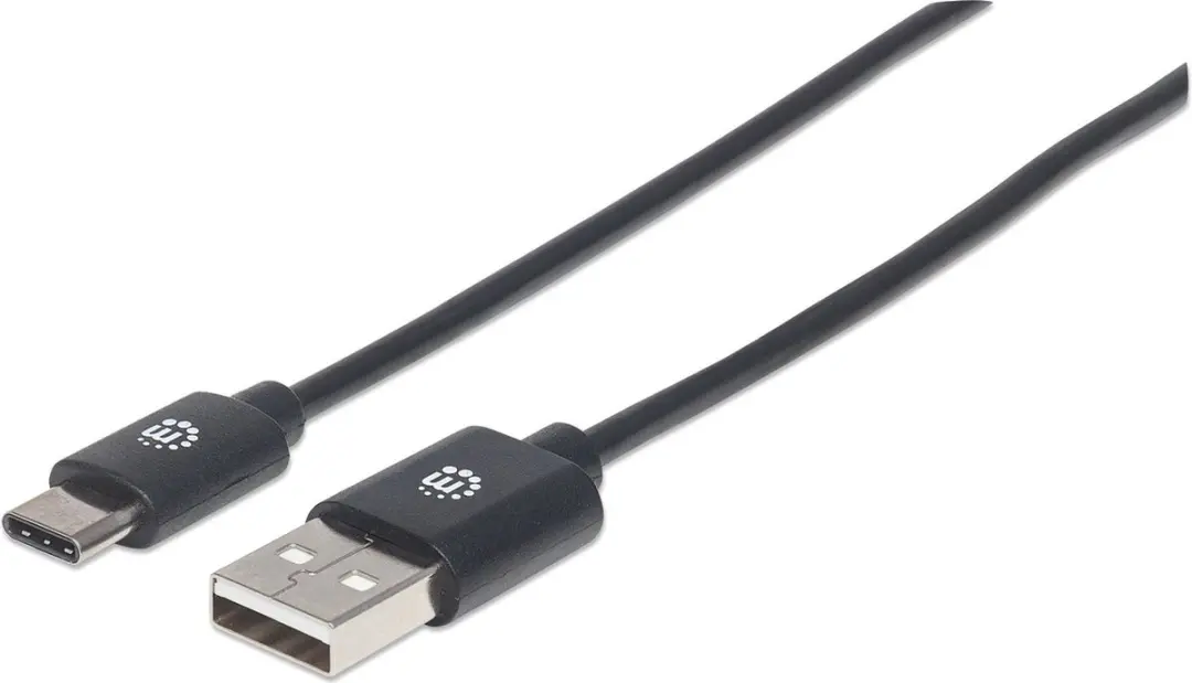 Manhattan USB-kabel 354929 USB-A naar USB-C 2.0m
