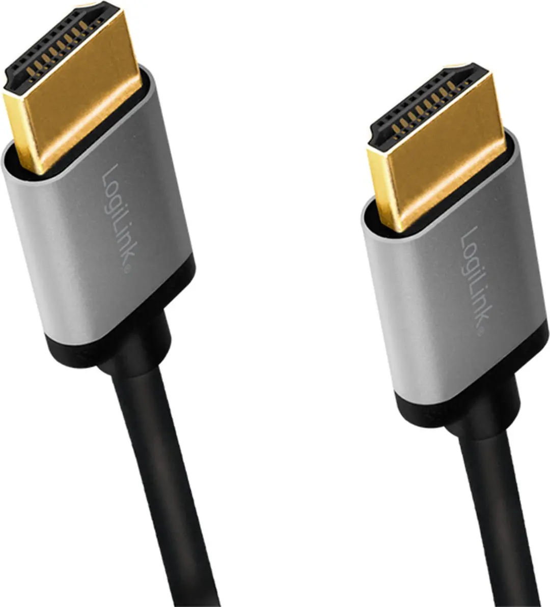 Logilink HDMI Aansluitkabel 1m - Zwart/grijs
