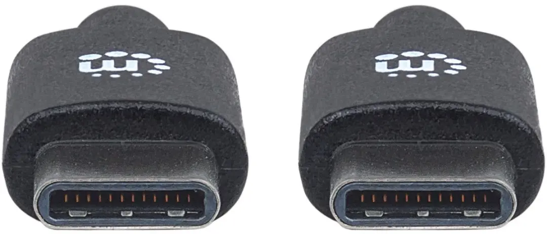 Manhattan 354875 USB-C Kabel 2.0 - 2m - Zwart