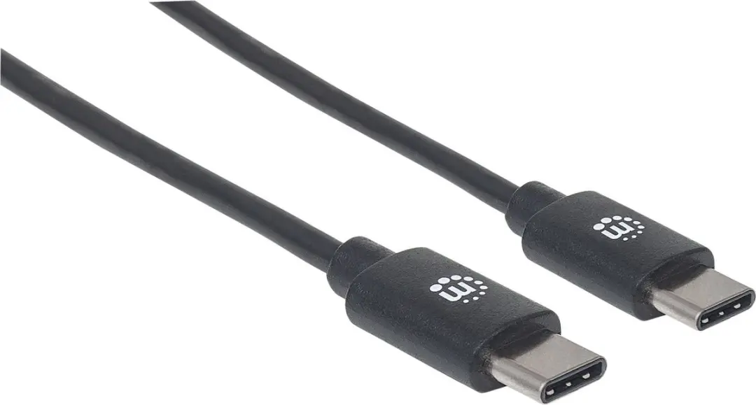 Manhattan 354875 USB-C Kabel 2.0 - 2m - Zwart