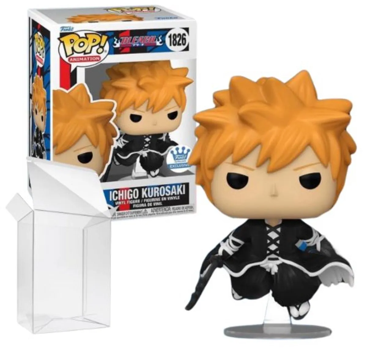 Funko Pop! Animation Bleach Ichigo Kurosaki #1826 - Multicolor