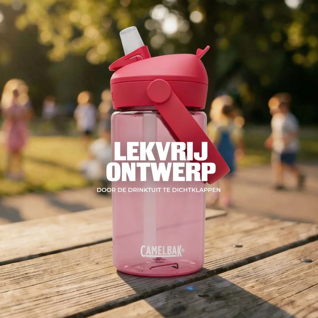 CamelBak Thrive Flip Straw Kids Drinkfles 400ml - Roze