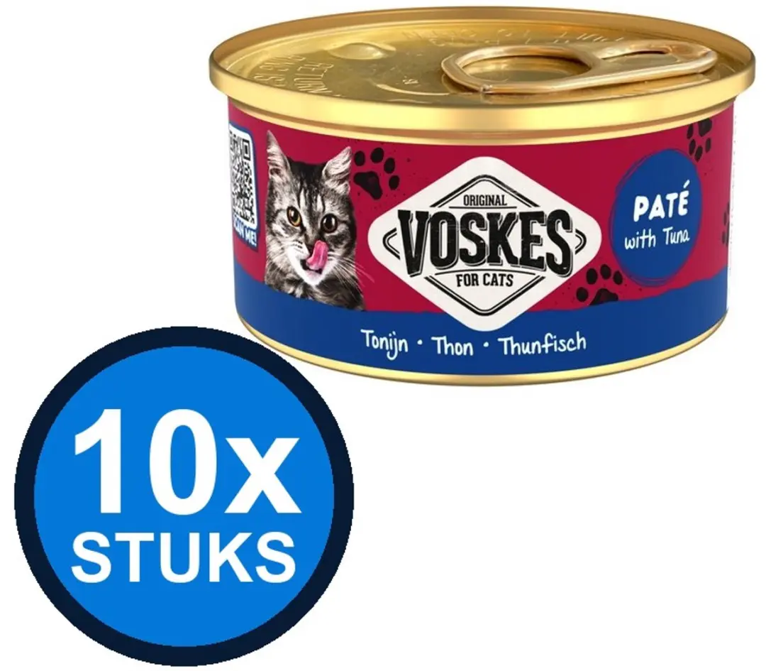 10x Voskes Pate Tonijn