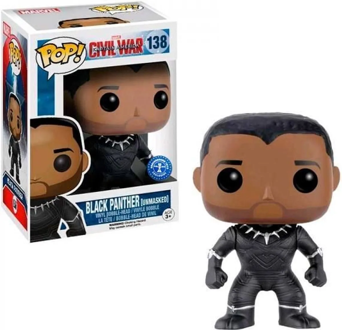 Funko Pop! Marvel Black Panther #138 Walgreens Exclusief