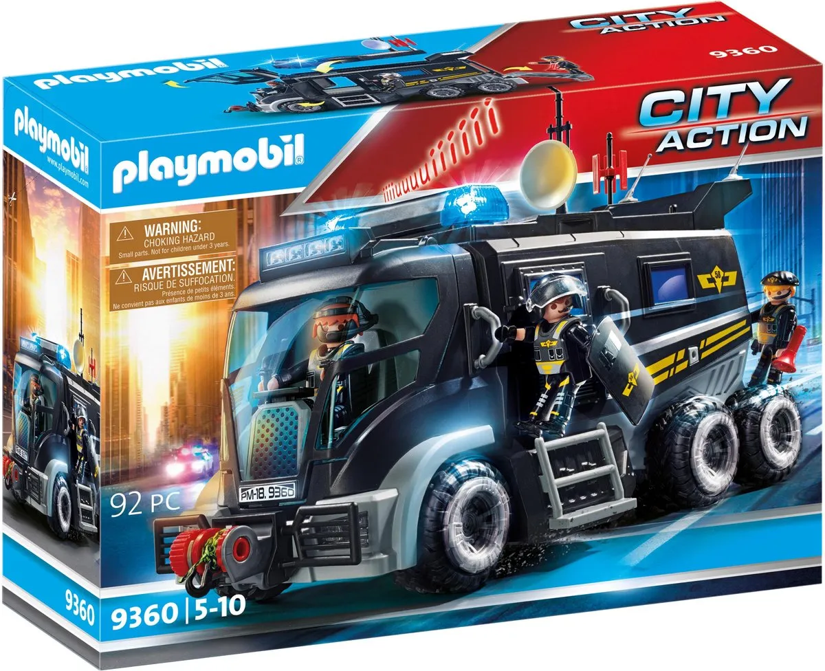 Playmobil City Action SIE-truck 9360