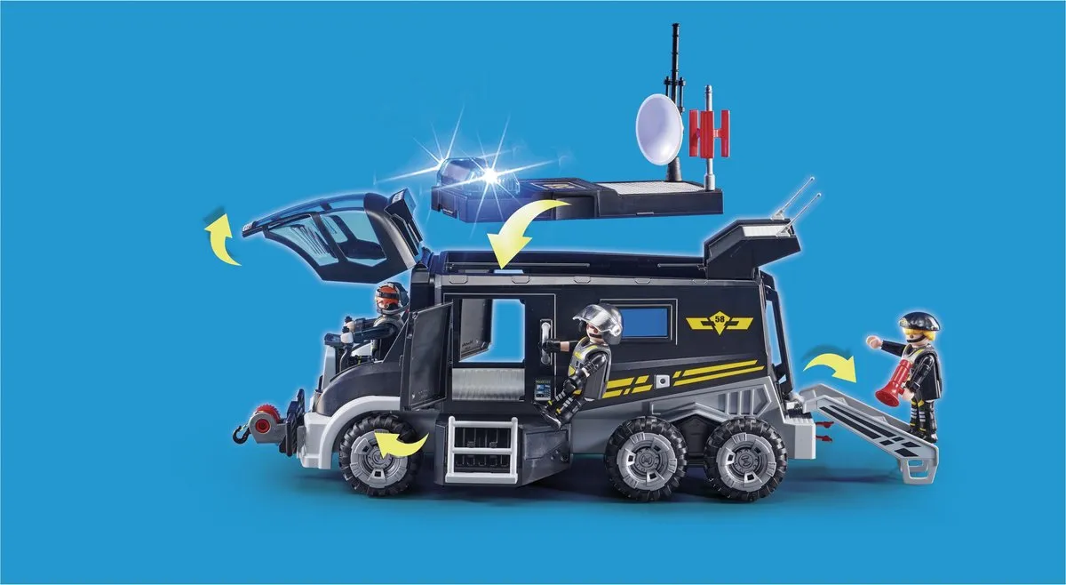Playmobil City Action SIE-truck 9360 - Licht & geluid - afbeelding 6 van 6