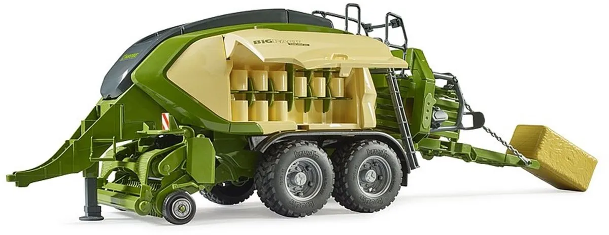 Bruder Krone Big Pack 1290 HDP VC - 2 Kwaderb. - Groen