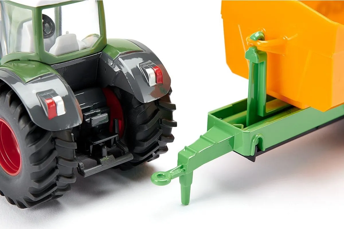 SIKU 1989 Fendt Tractor met Mulde 1:50 - Metaal/Kunststof