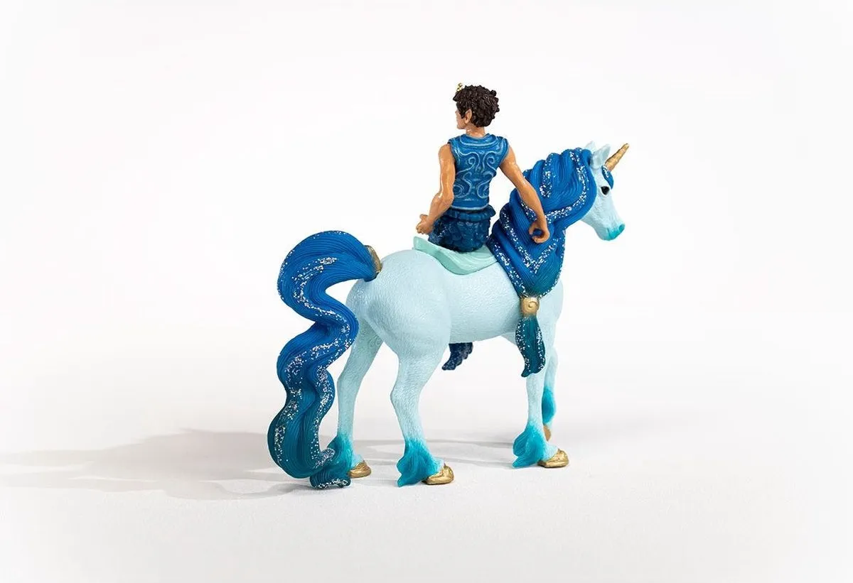 Schleich BAYALA Aryon Op Eenhoorn 70718 - Blauw - afbeelding 6 van 6