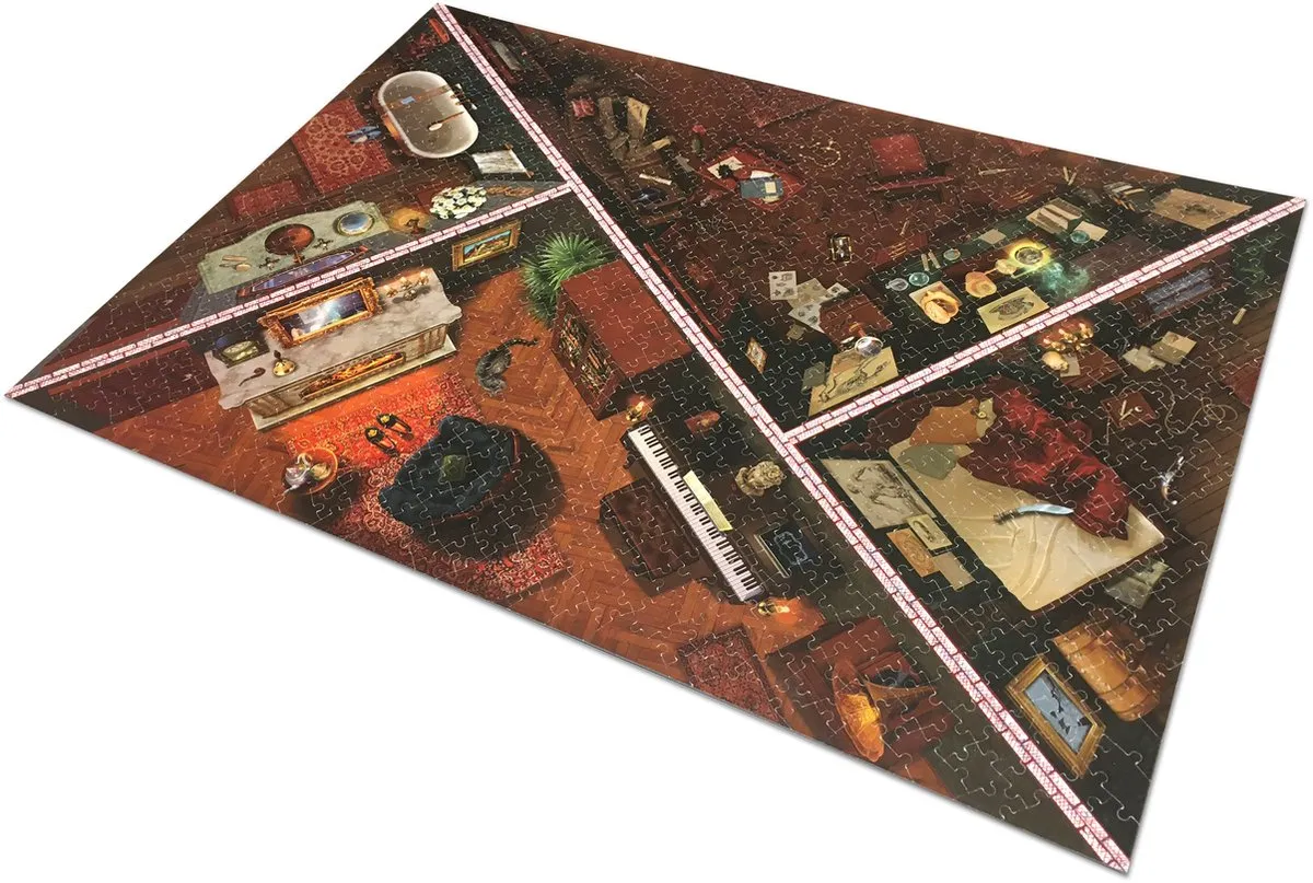 Goliath Scene of the Crime Stolen Necklace Mystery - 2-in-1 Puzzel 980 Stuks