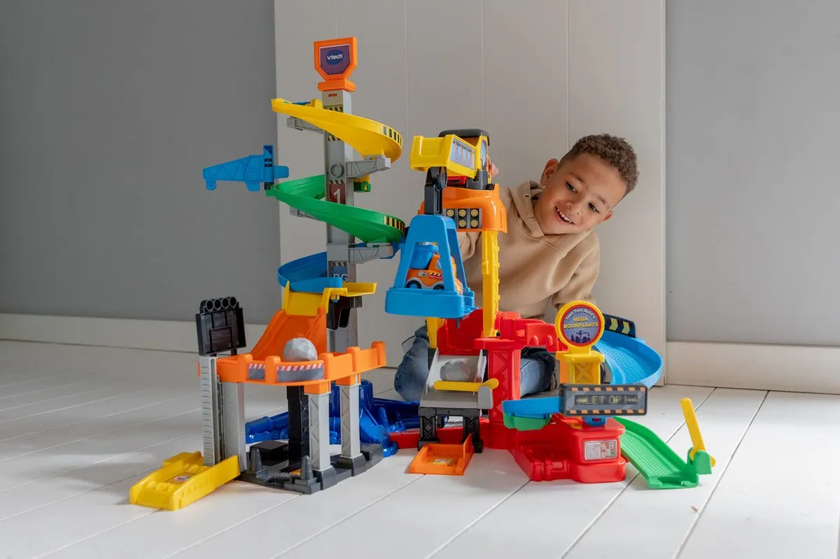 VTech Toet Toet Auto's Mega Bouwplaats Speelset 80-543523 - Multicolor